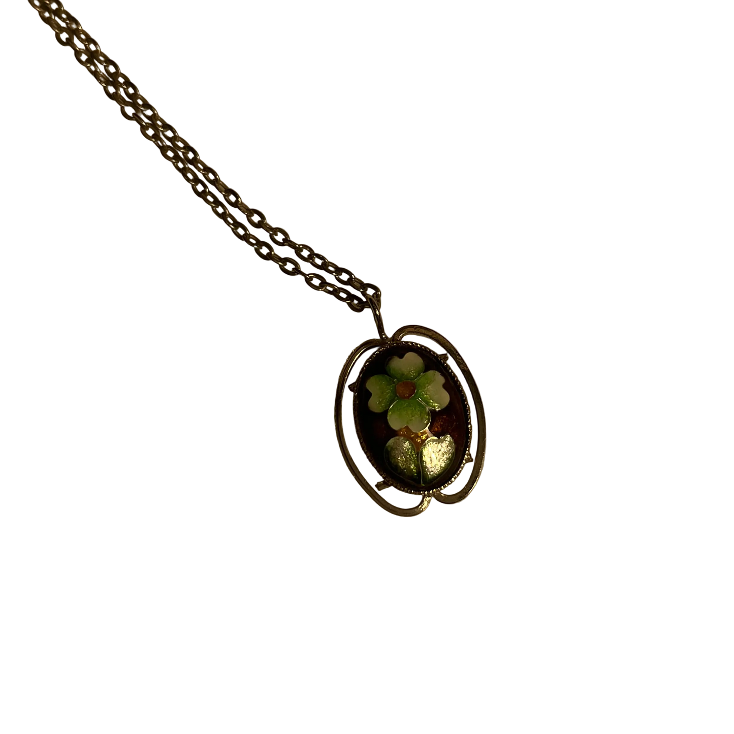 Flower Pendant Necklace | Vintage