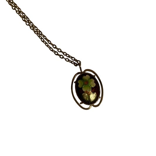 Flower Pendant Necklace | Vintage