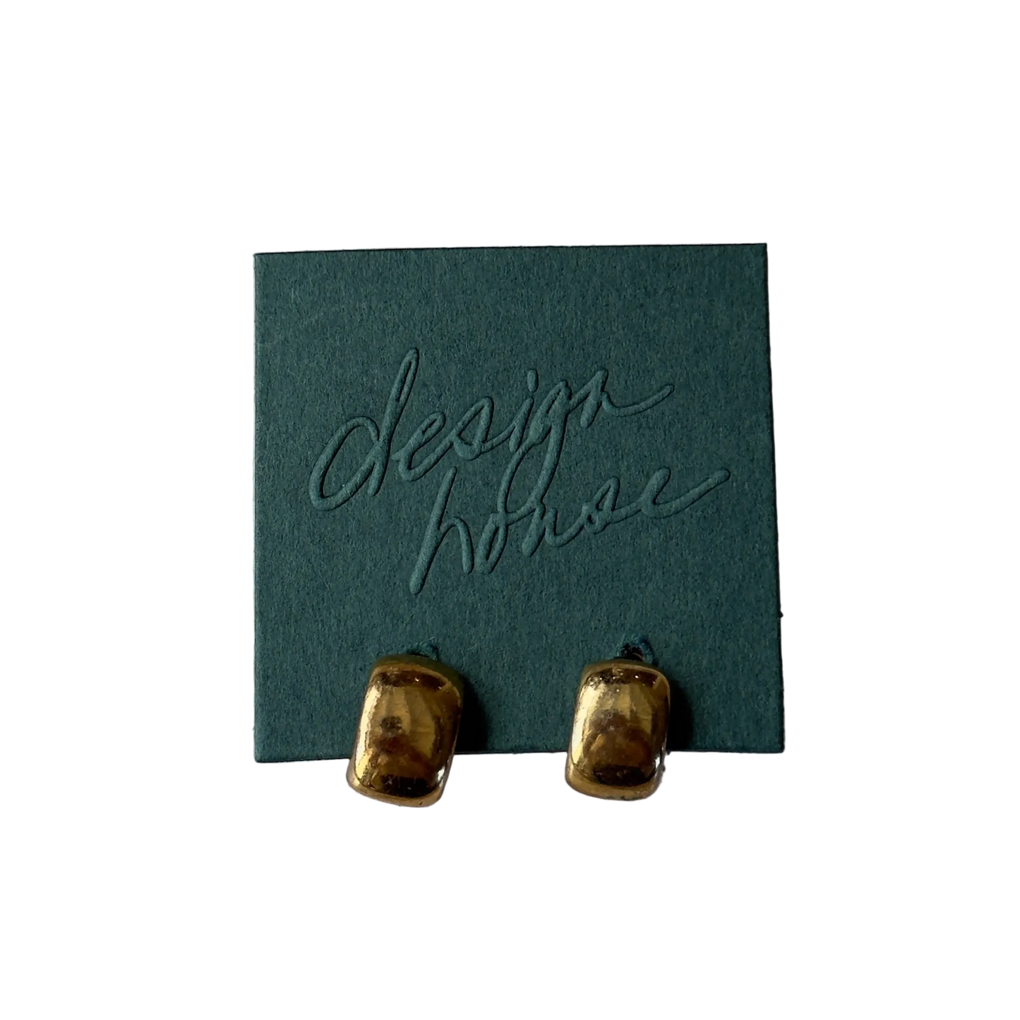 Monet Gold Earrings | Vintage