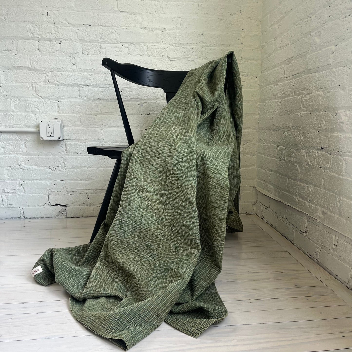 Vintage Kantha Coverlet | Aloka Home