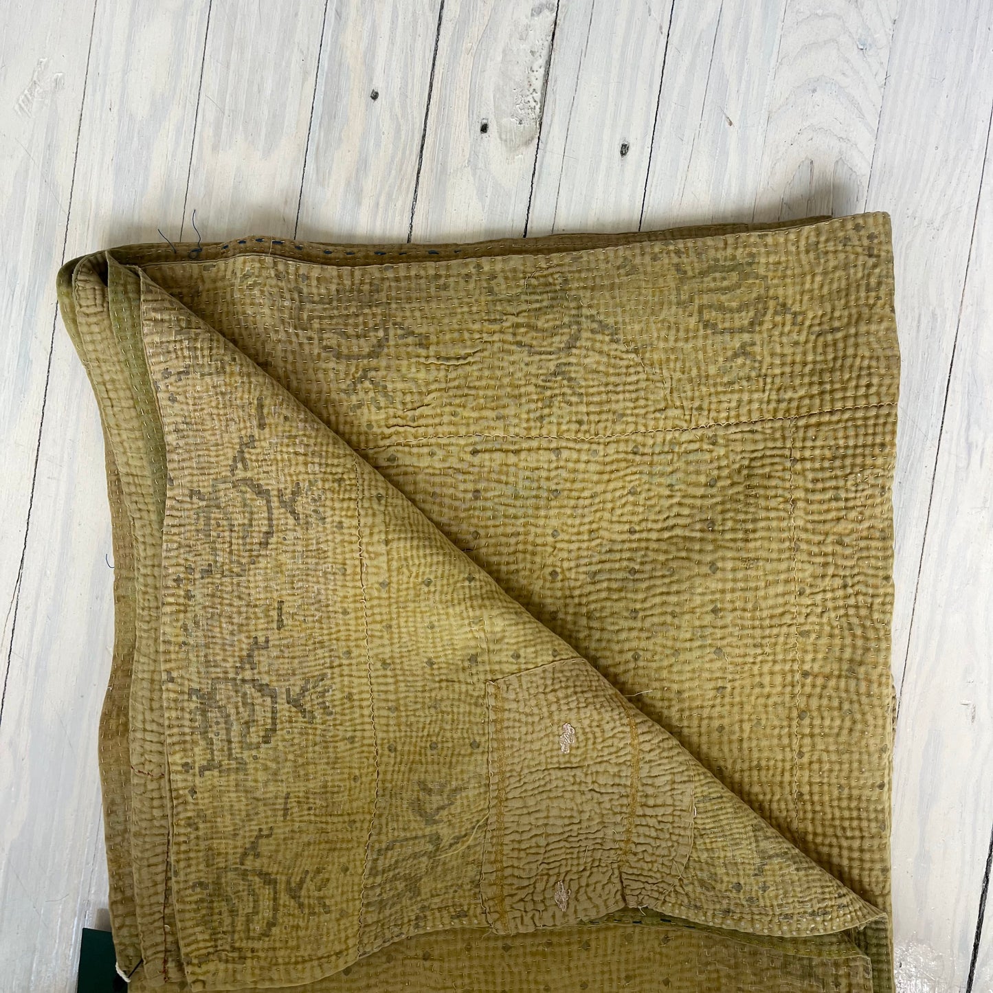 Vintage Kantha Coverlet | Aloka Home