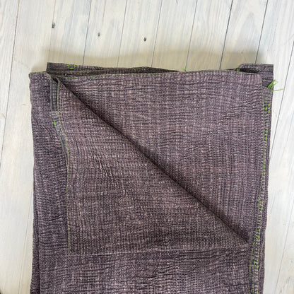 Vintage Kantha Coverlet | Aloka Home