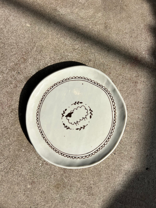 Sheep Snack Plate 2