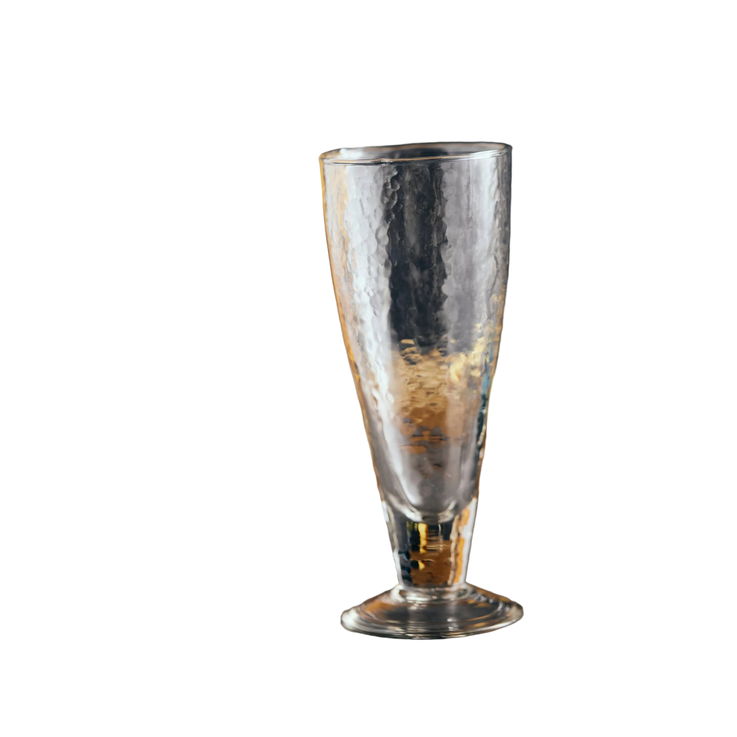 Pebbled Footed Tulip Glass | Set of 4
