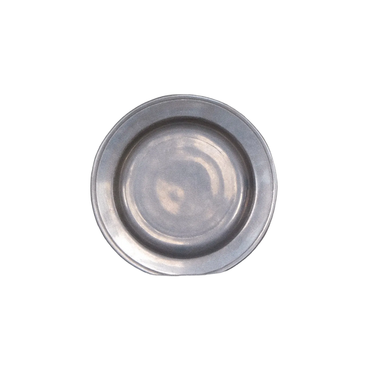 Antique Silver Sourced Wine Bottle Coaster with minimalist details 