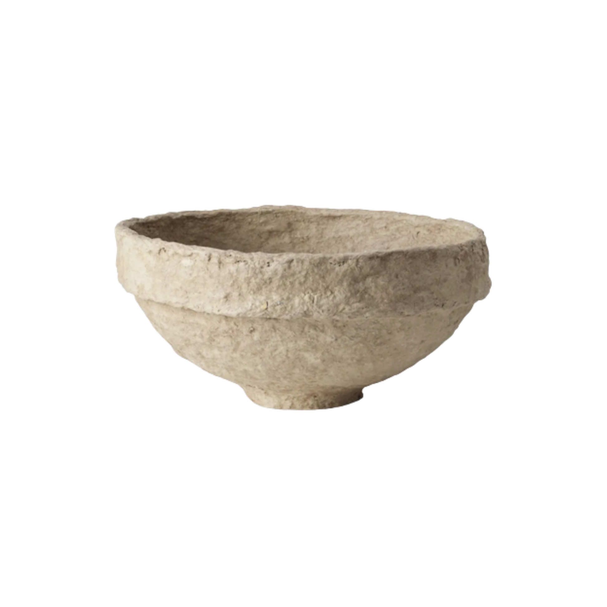 Modern sculptural bowl with smooth organic curves, designed as a minimalist sustainable centerpiece with contemporary aesthetic.