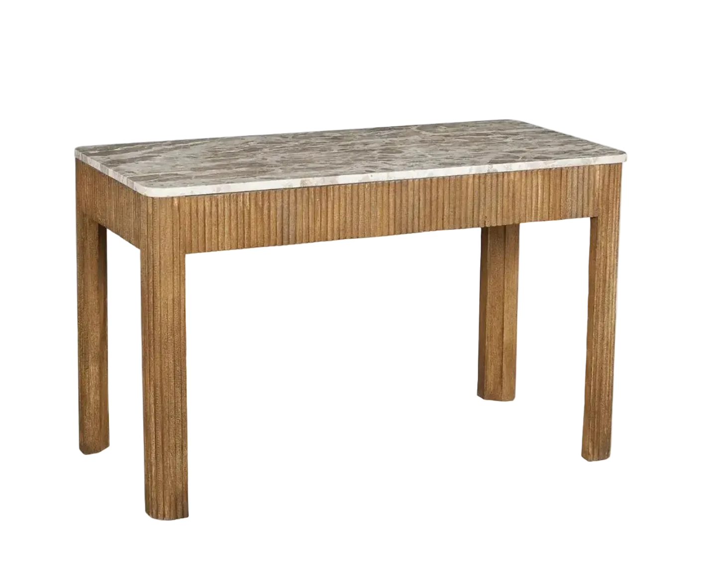 Mango Wood and Mable Top Desk
