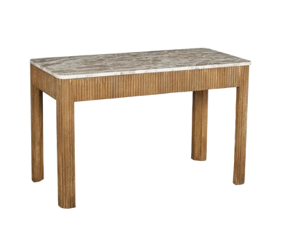 Mango Wood and Mable Top Desk