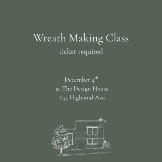 Wreath Making Class Ticket