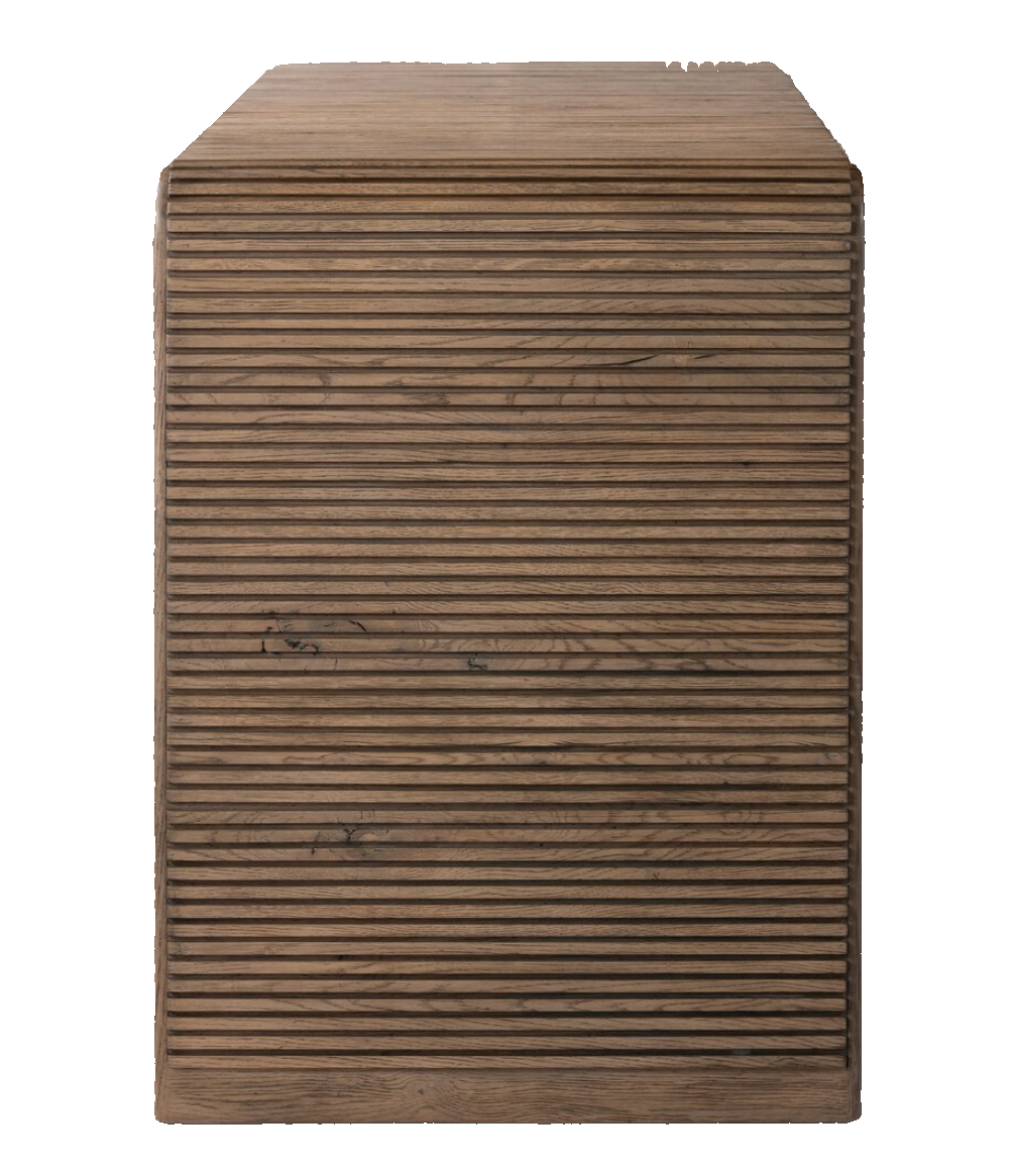 Leo Console Table - Rustic Grey