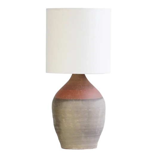 Clay Rice Wine Bottle Lamp