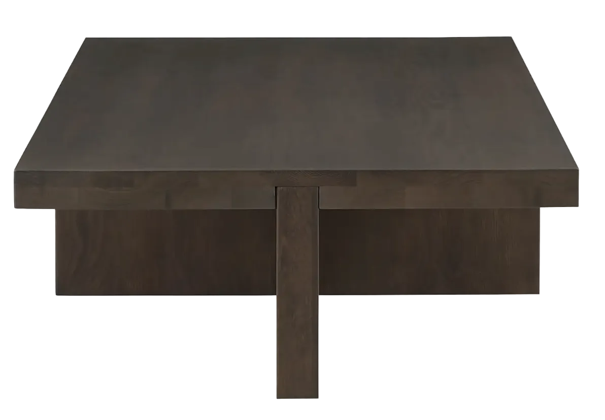 Folke Rectangular Coffee Table Dark Brown