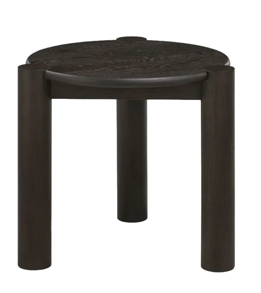 Jack Side Table Brushed Dark Brown