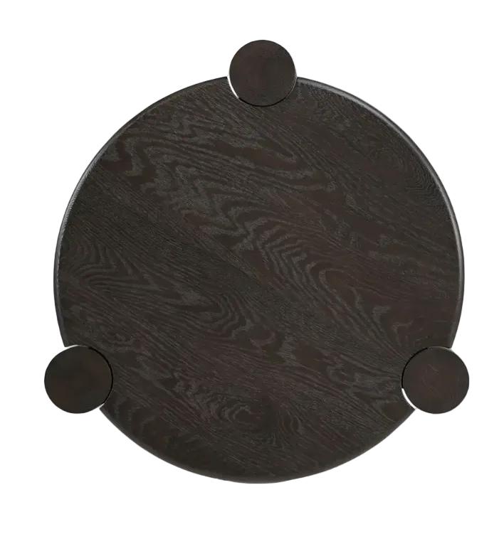 Jack Side Table Brushed Dark Brown