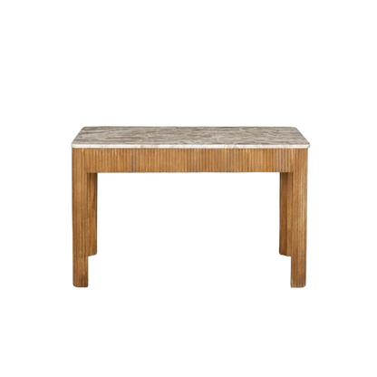 Mango Wood and Mable Top Desk