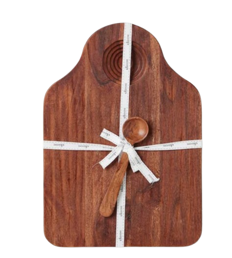 Dutch Dipping Board with Scoop, Large, Natural