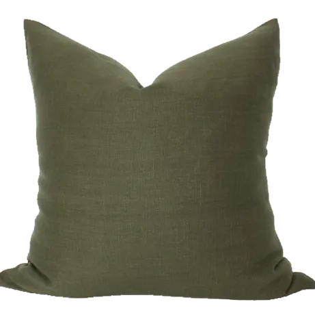 Olive Pillow Cover