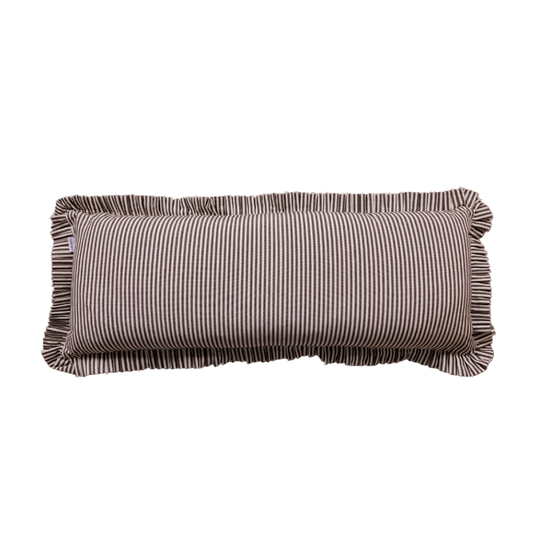 Ruffle Bolster Pillow Cover
