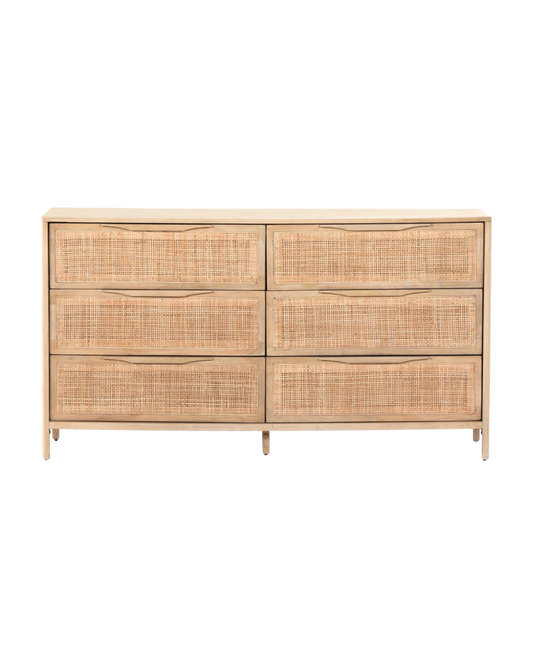 Sydney 6 Drawer Dresser