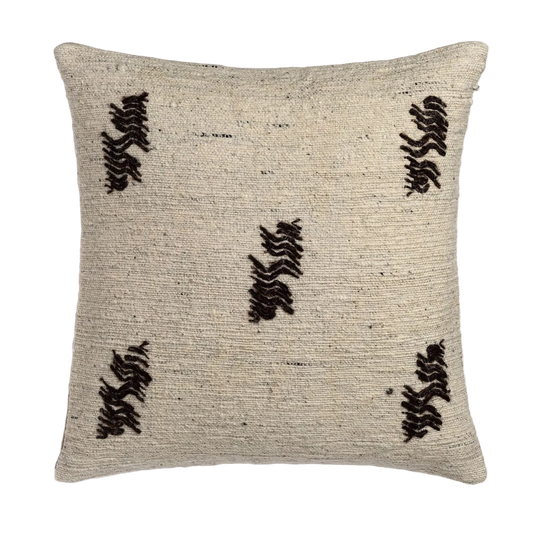 Abstract Leaf Pillow | 18 in