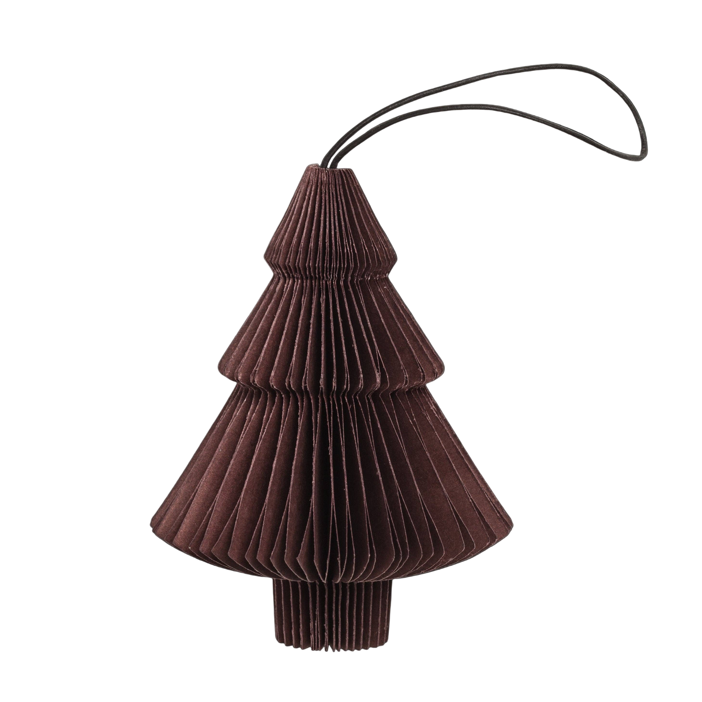 Paper Tree Ornament | Chocolate