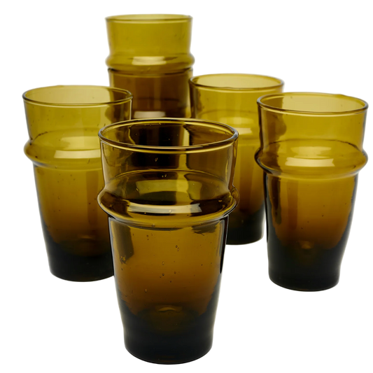 Beldi Nico Amber Glasses | Medium