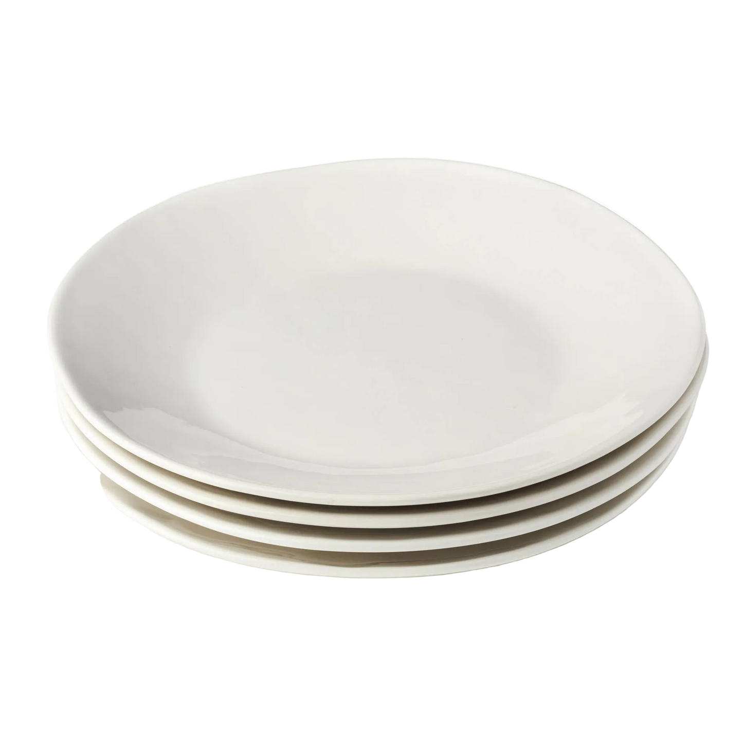 Linen Cream Dinner Plate