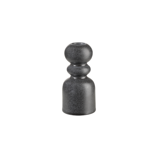 Earthenware Black Candle Holders