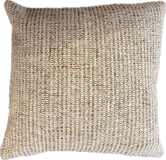 Custom Pillow Cover- Rust and White
