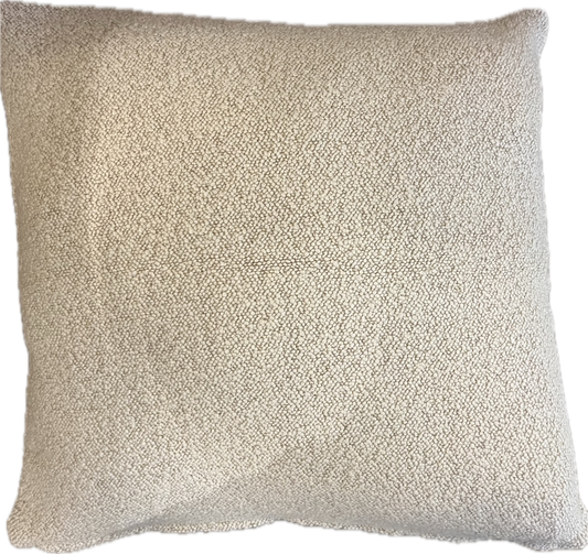Custom Pillow Cover- White Pebble