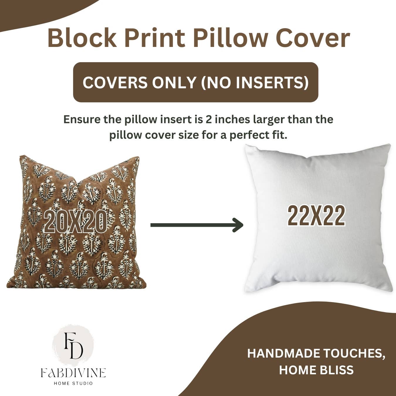 Unique Design Block Duck Canvas Pillow Cover - Neelgagan: Thick Cotton / One Side Print / 20x20 Inch
