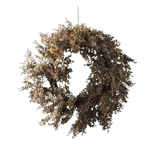 Faux Eucalyptus Wreath Desert, 23.6"