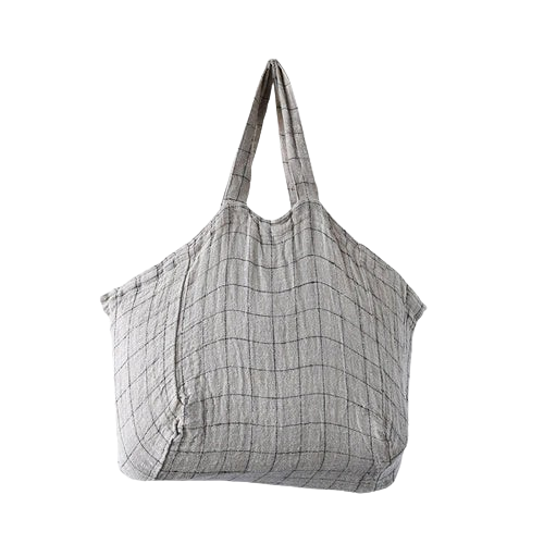 Charleroi Handwoven 100% Linen Market Bag