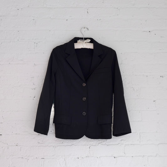 black jil sander vintage early 2000s blazer