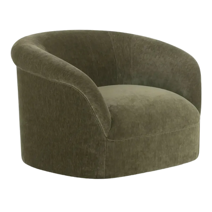 Thora Lounge Chair | Dark Green