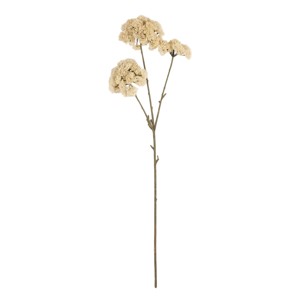 Artificial Sedum Stem | Cream